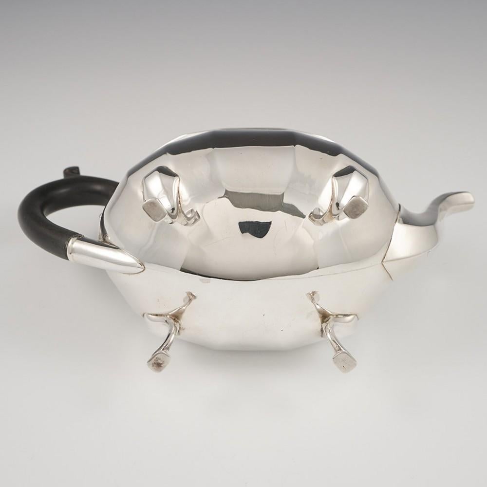 Sterling Silver Four Piece Tea and Coffee Service Birmingham, 1926 8