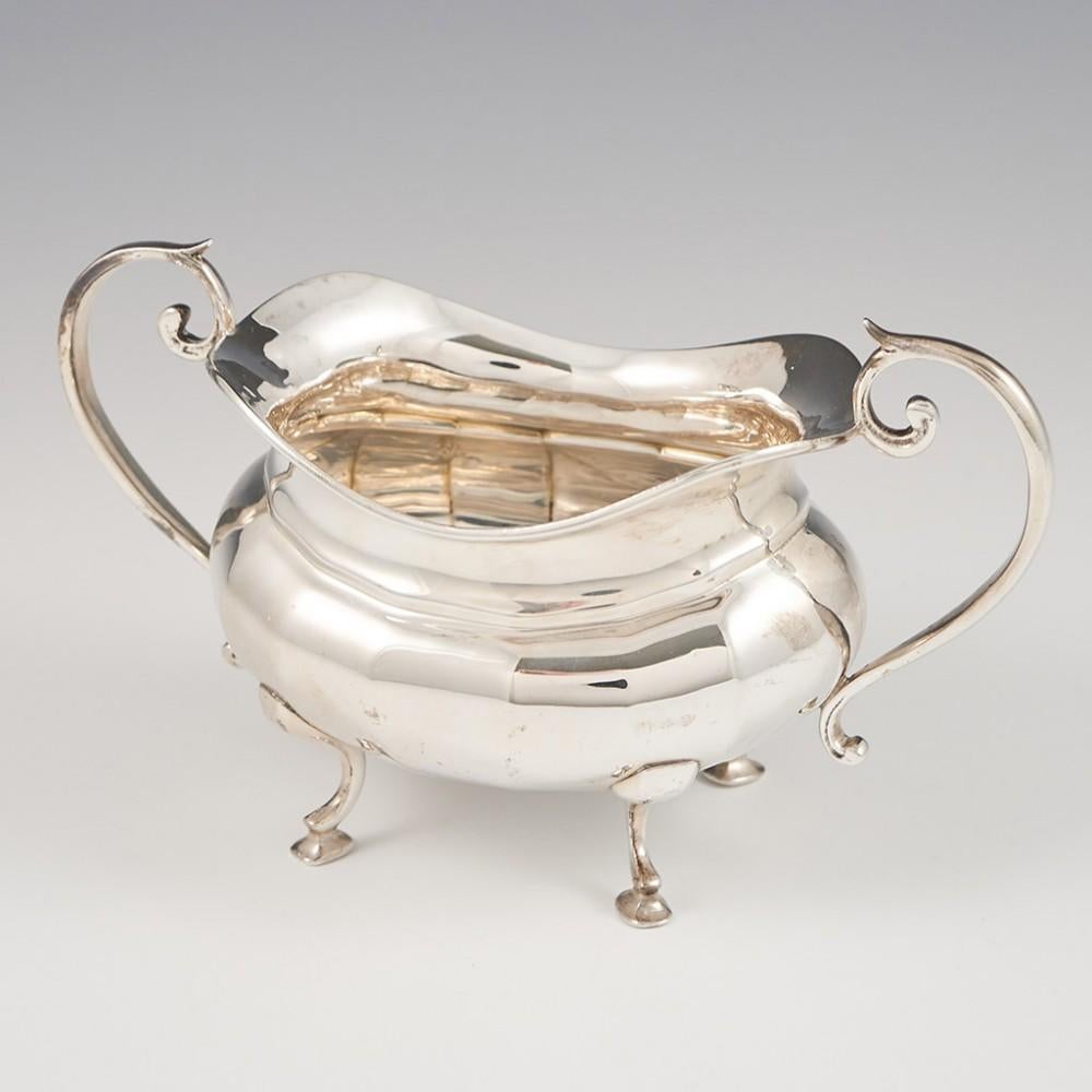 Sterling Silver Four Piece Tea and Coffee Service Birmingham, 1926 12