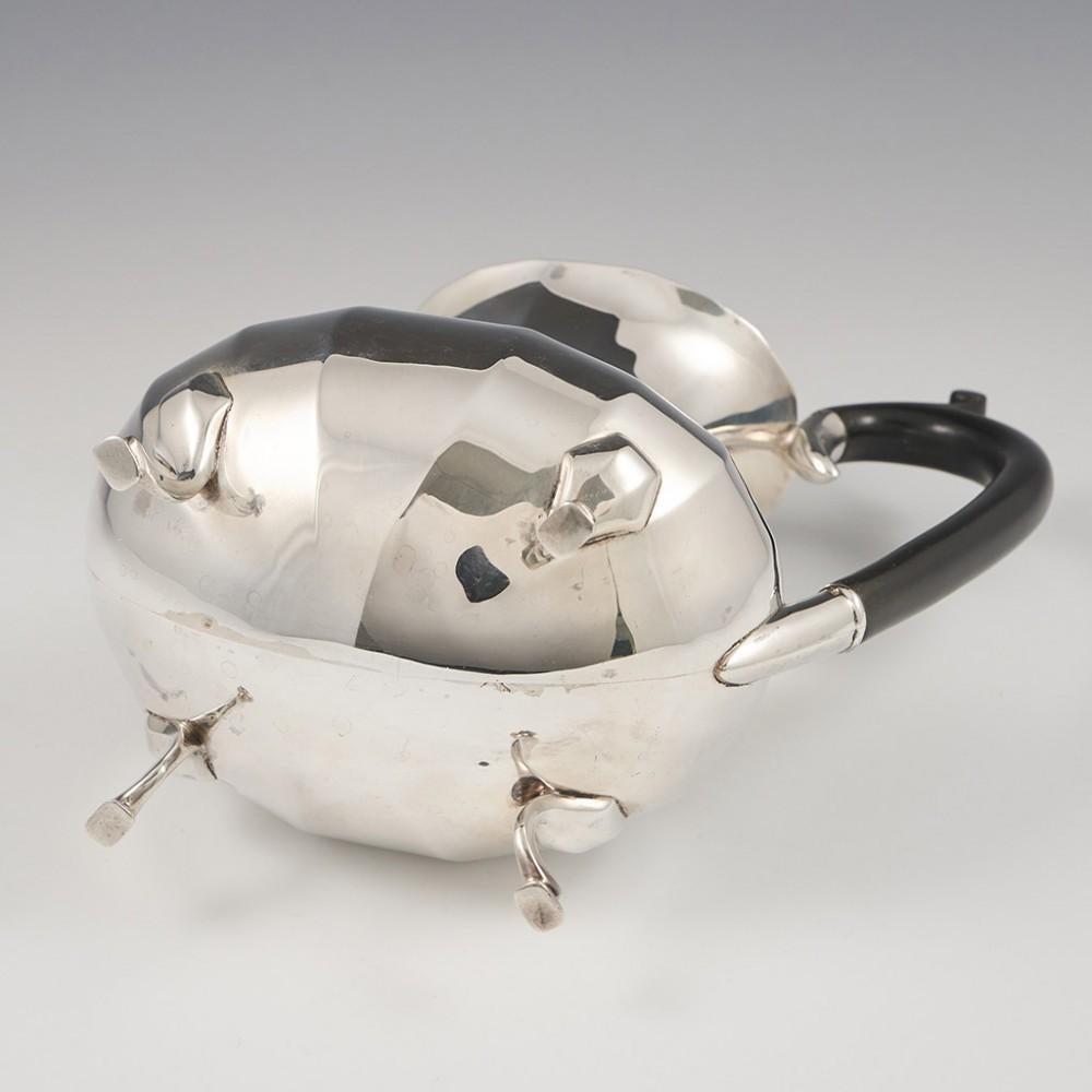 20th Century Sterling Silver Four Piece Tea and Coffee Service Birmingham, 1926