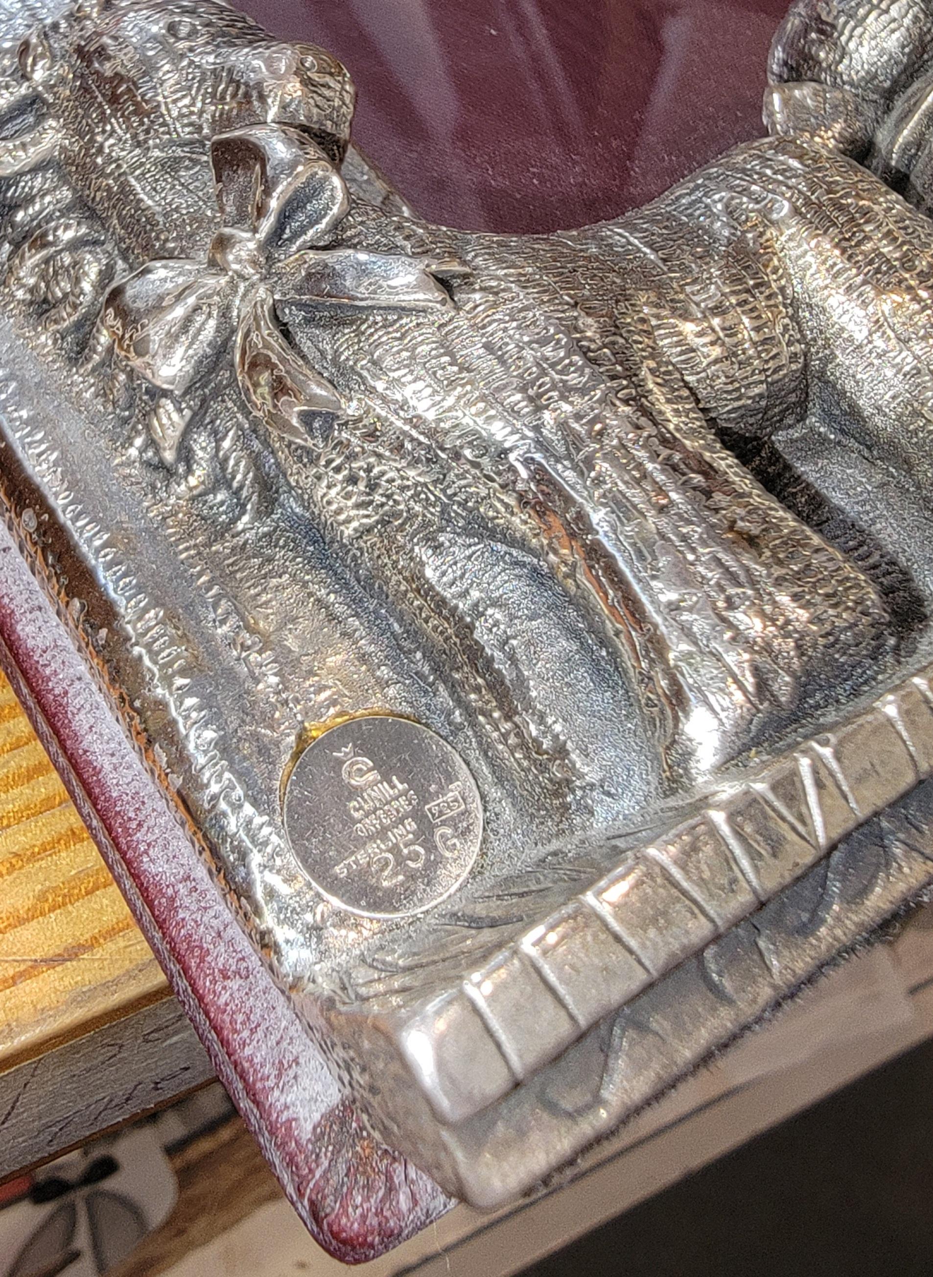 20ième siècle Cadre en argent sterling par Cunill Orfrebres en vente