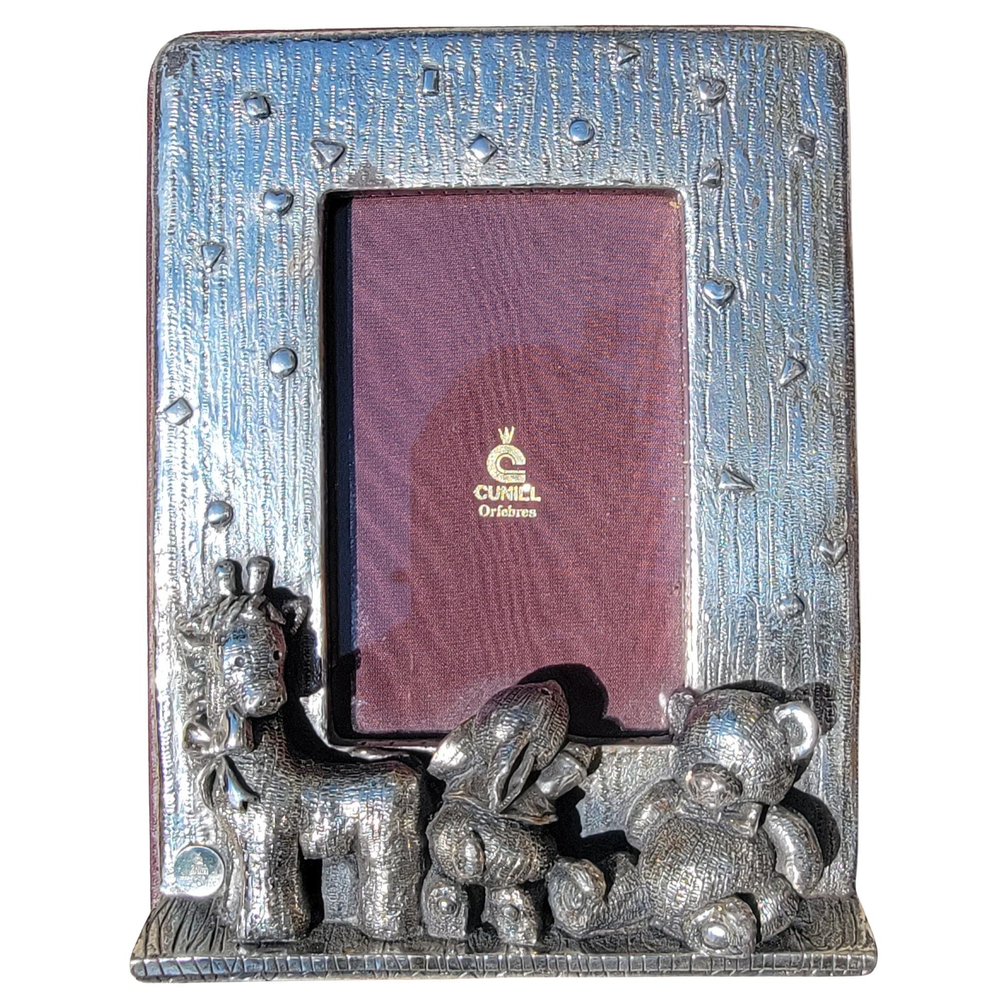 Cadre en argent sterling par Cunill Orfrebres en vente