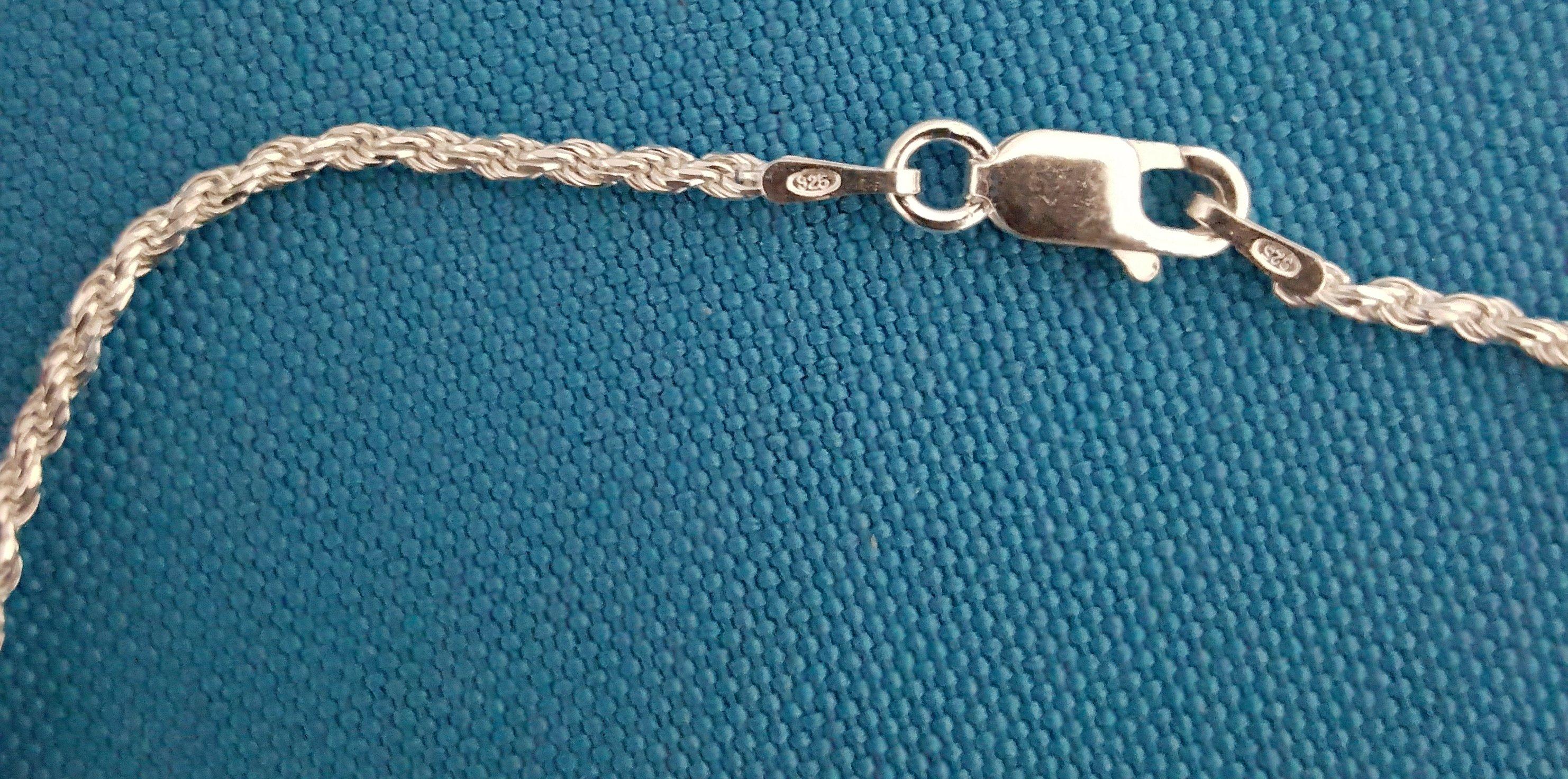 Sterling Silver Geometrics Pendant Necklace, Stamped For Sale 1