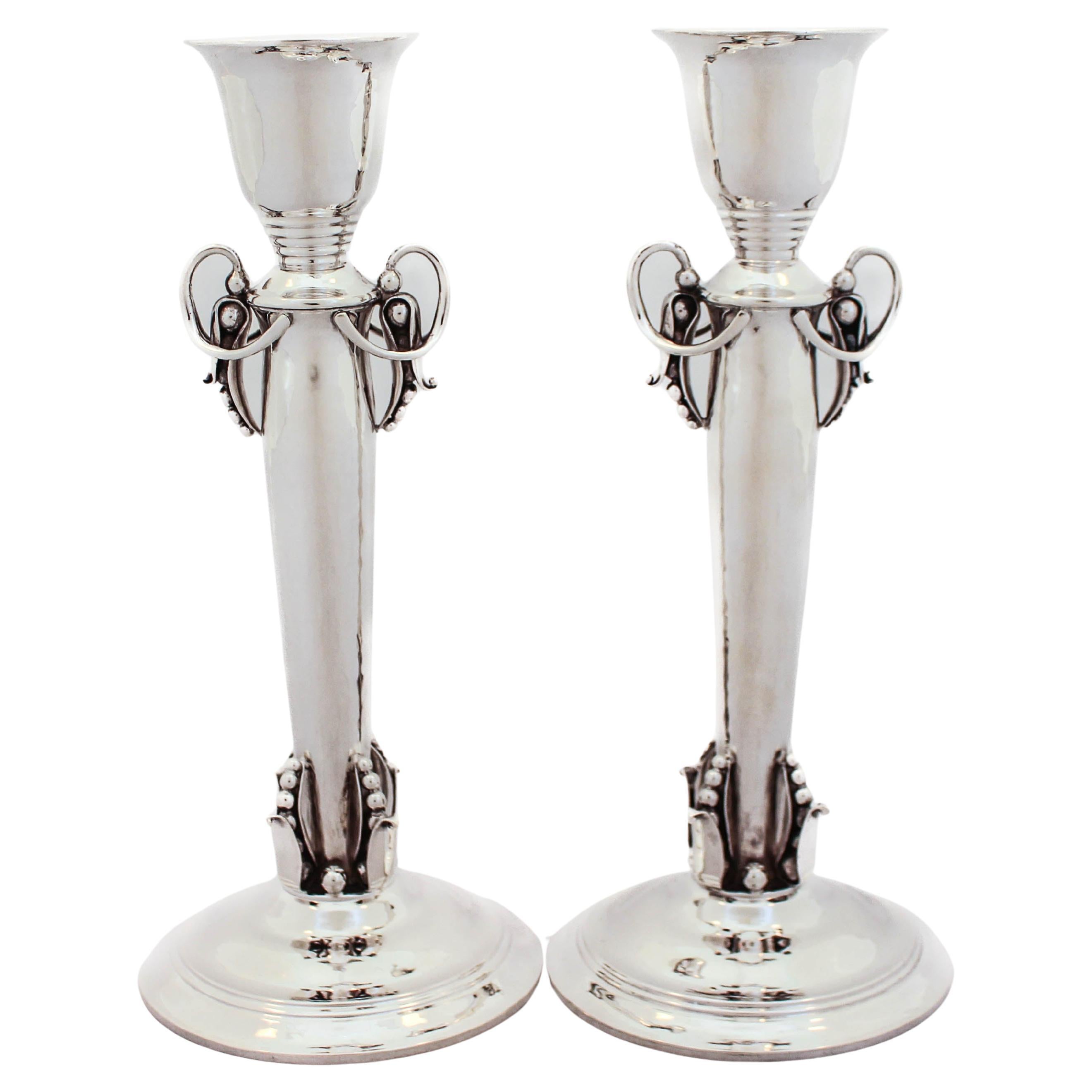 Chandeliers en argent Georg Jensen