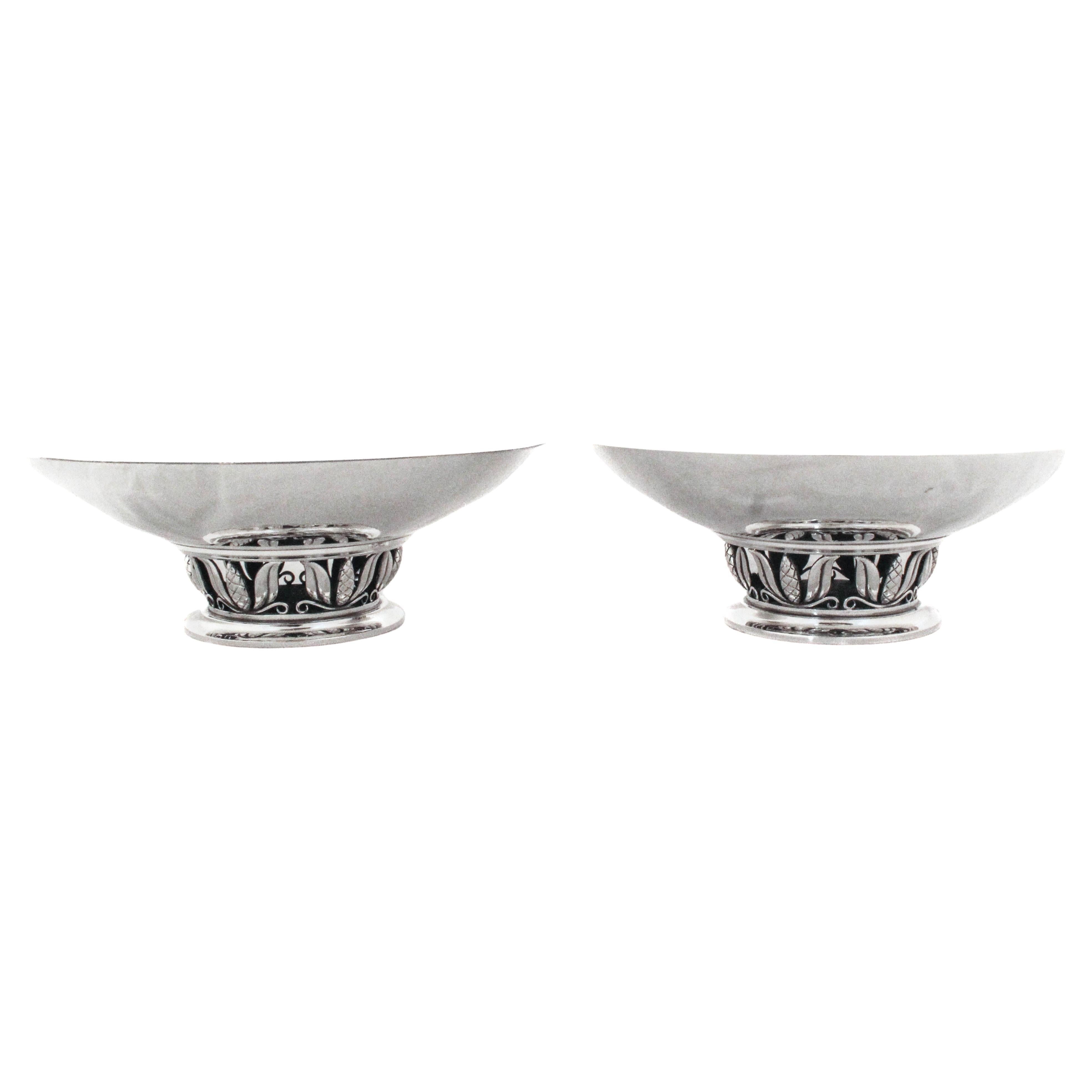 Compotes en argent Georg Jensen