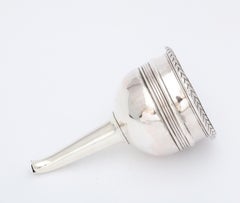 Embudo para vino Jorge IV de plata de ley, William Bateman