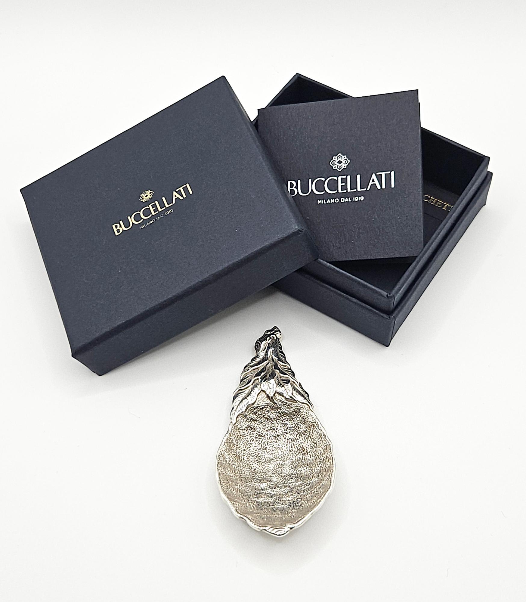 Cuchara de té Gianmaria Buccellati Sicilia de plata de ley, Bolonia 20C en venta 6