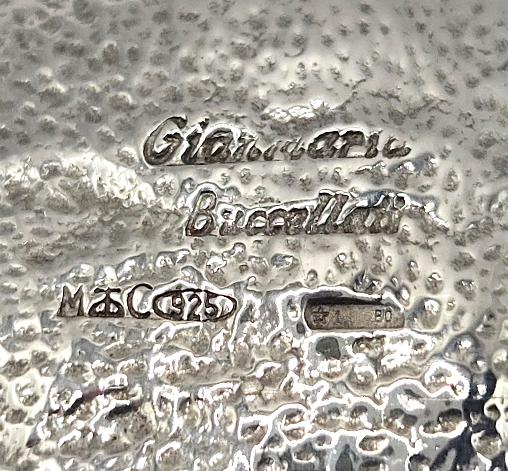 Cuchara de té Gianmaria Buccellati Sicilia de plata de ley, Bolonia 20C Italiano en venta