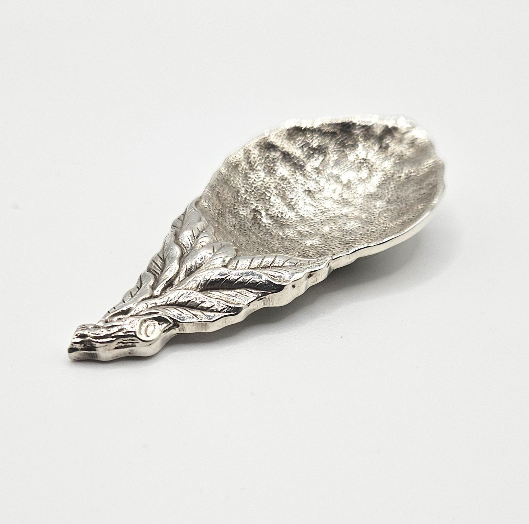 Cuchara de té Gianmaria Buccellati Sicilia de plata de ley, Bolonia 20C siglo XX en venta
