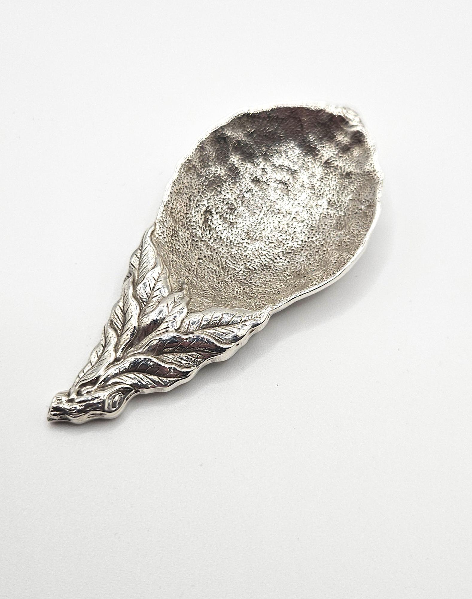 Cuchara de té Gianmaria Buccellati Sicilia de plata de ley, Bolonia 20C Plata esterlina en venta