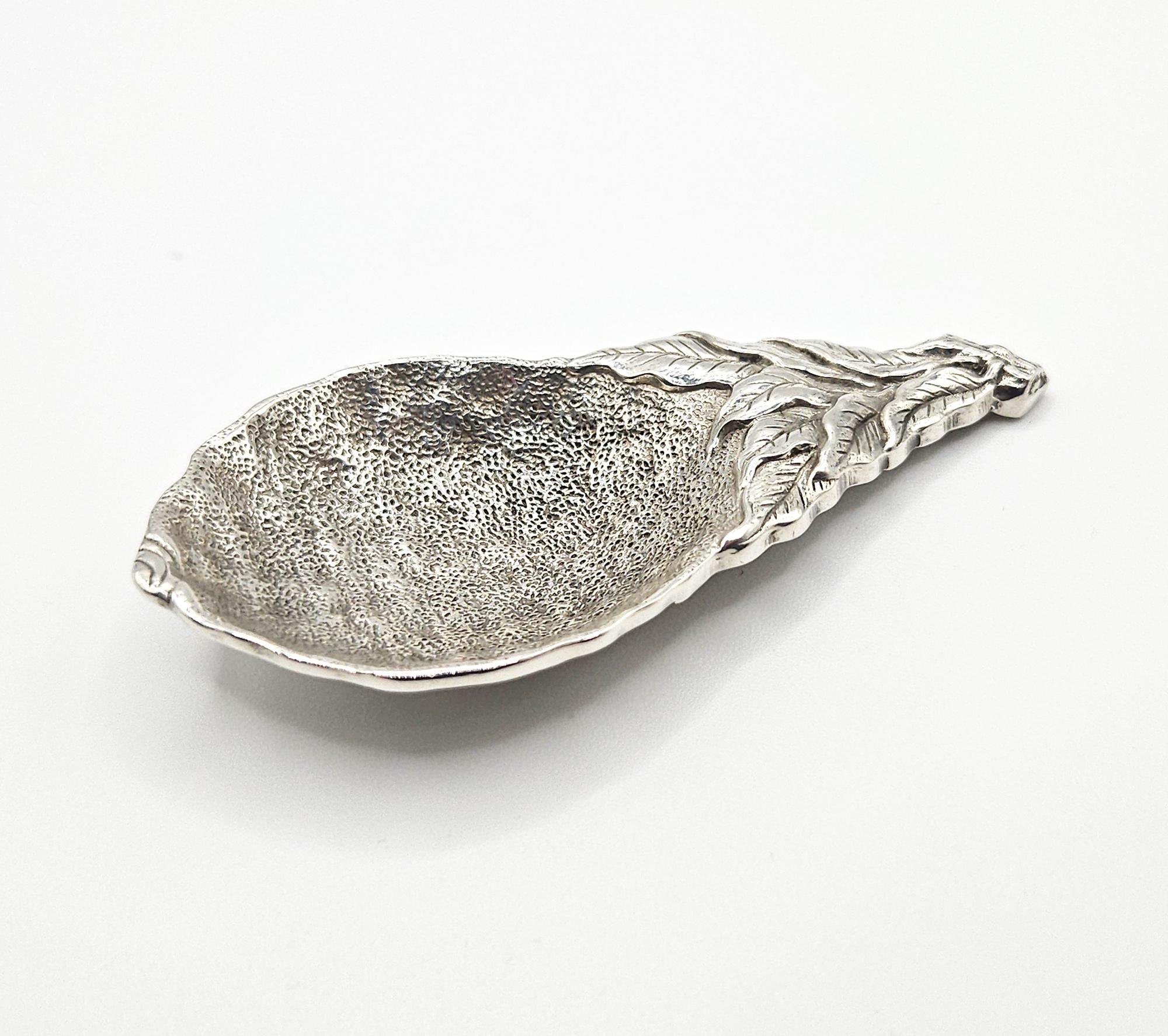 Cuchara de té Gianmaria Buccellati Sicilia de plata de ley, Bolonia 20C en venta 2