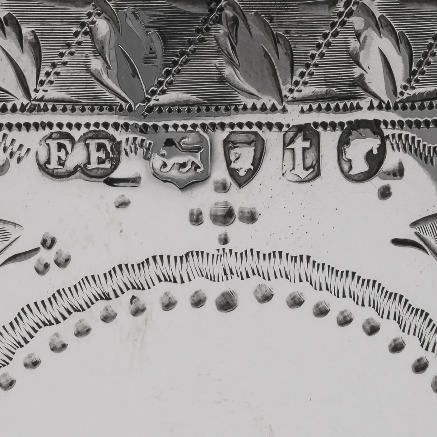 Elkington Sterling Silver Goblet with Original Presentation Inscription In Excellent Condition In London, London