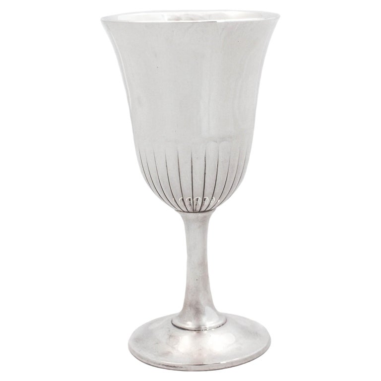Sterling Silver Goblet For Sale at 1stDibs