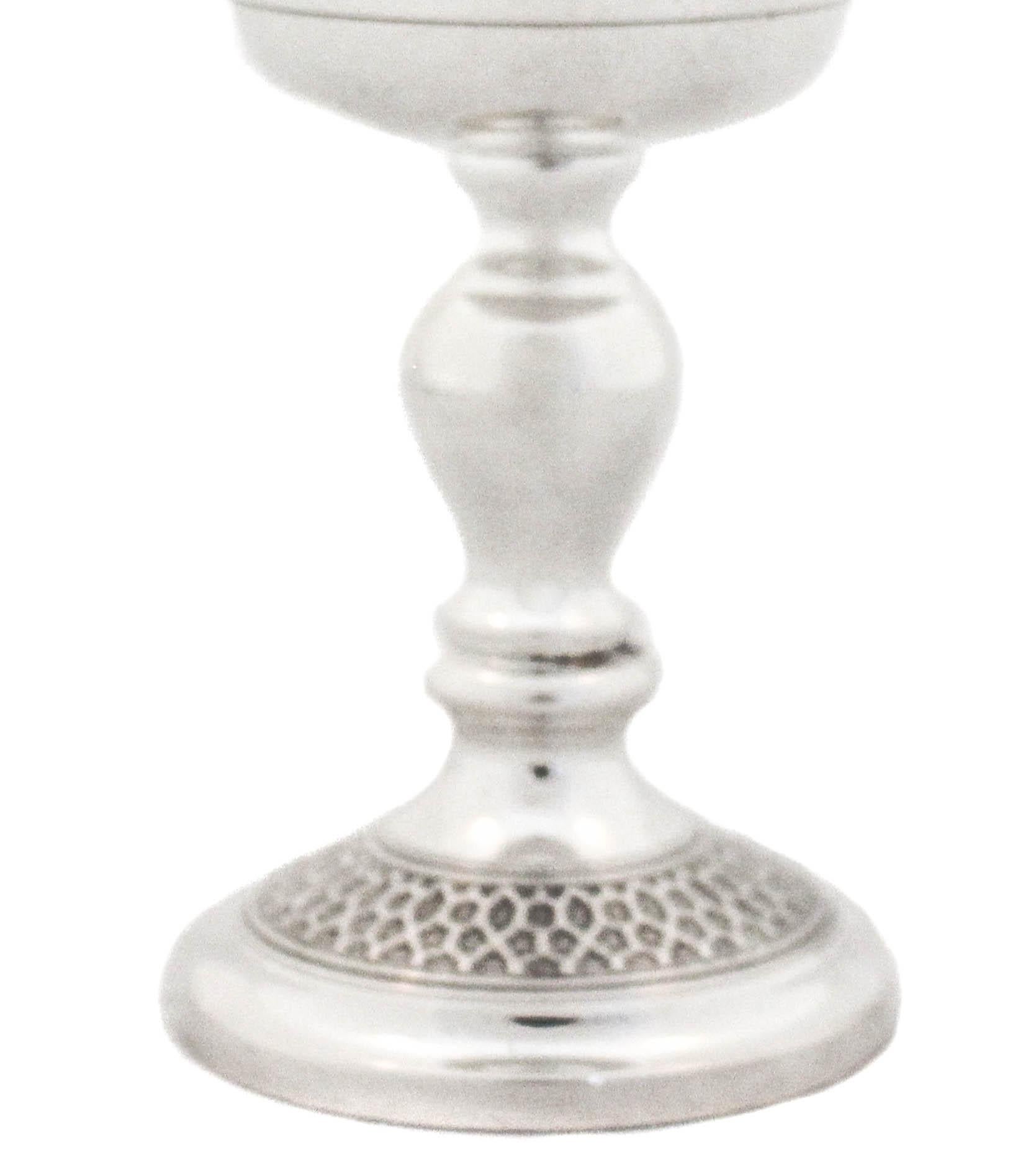 Sterling Silver Goblet / Kiddush Cup In Excellent Condition For Sale In Brooklyn, NY
