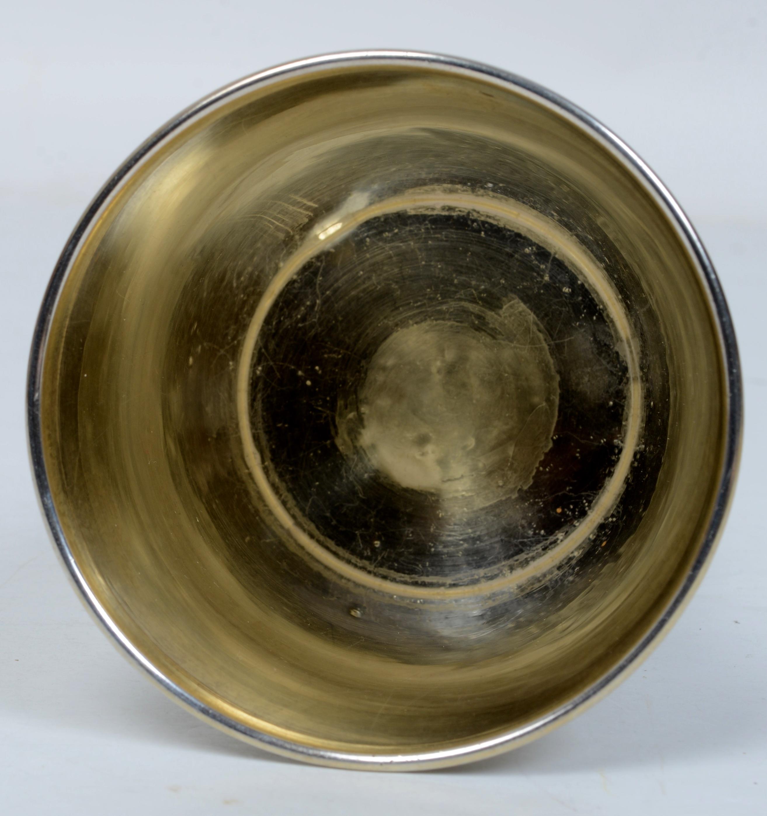 Trophée de golf en argent sterling Coupe du Camargo Club Cincinnati, Ohio c1950 Bon état - En vente à valatie, NY