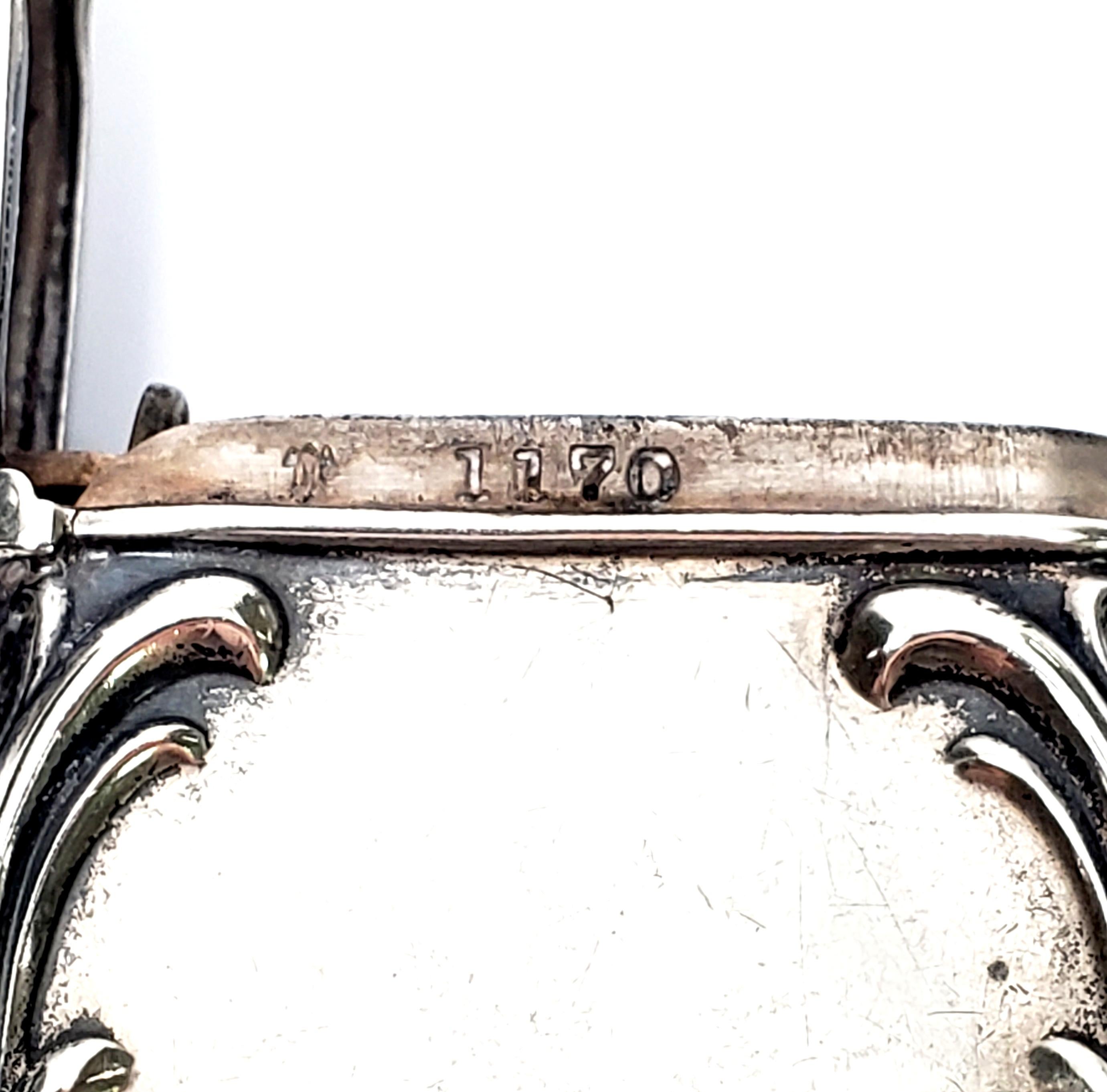 Gorham Silver Match Safe/Vesta Case with Monogram 3