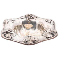 Sterling Silver Grape Serving Bowl