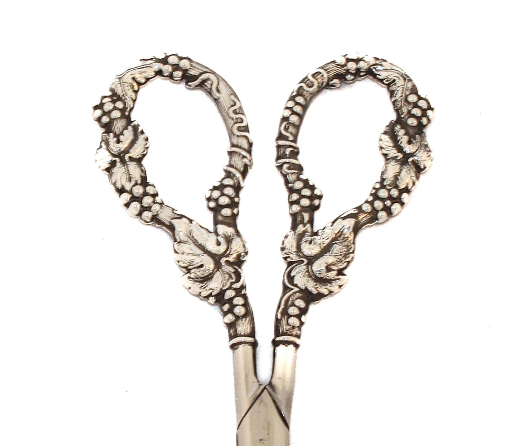 American Sterling Silver Grape Sheers For Sale
