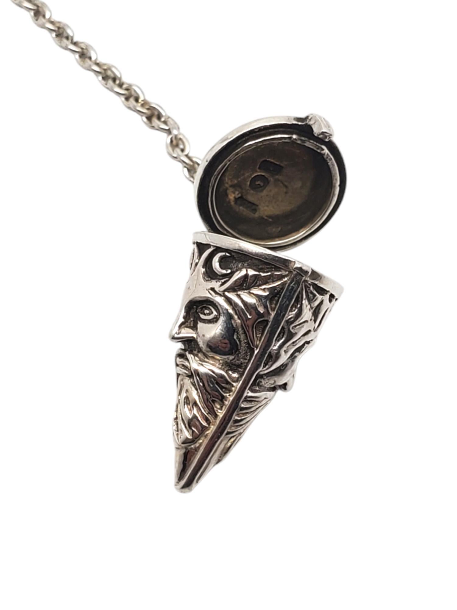 Pendolo Greene & Greene d'argento # 20848 in vendita 3
