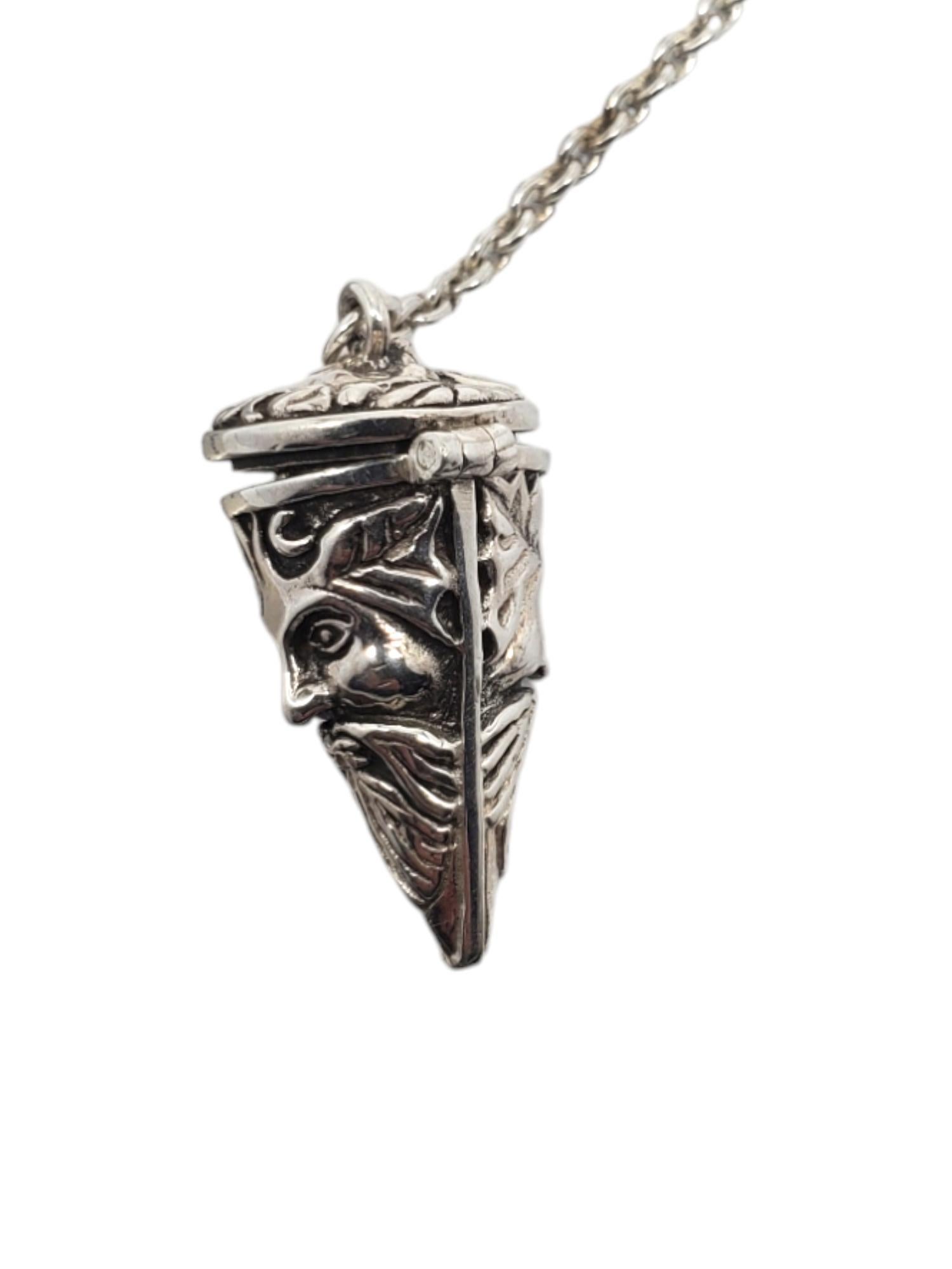 Pendolo Greene & Greene d'argento # 20848 in vendita 4