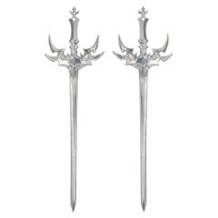Used Sterling Silver Hair Daggers