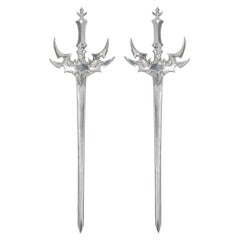 Daggers à cheveux en argent sterling