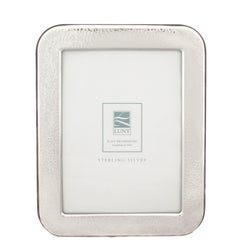 Sterling Silver Hammered Frame