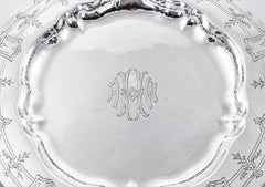 Sterling Silver Hammered Tray