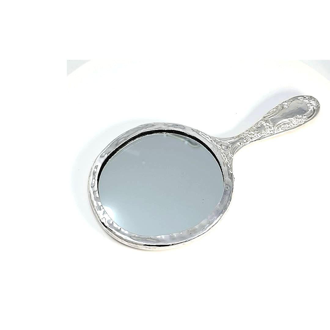 Women's or Men's Sterling Silver Hand Mirror