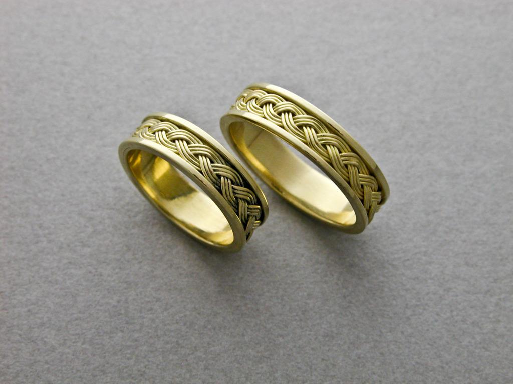 Artisan Sterling Silver Handmade Braided Band Ring, Lynn Kathyrn Miller, Lynn K Designs For Sale