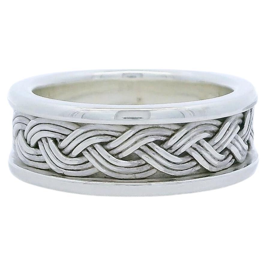 Sterling Silver Handmade Braided Band Ring, Lynn Kathyrn Miller, Lynn K Designs