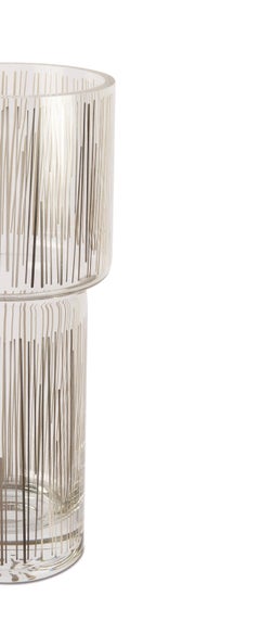 Sterling Silver Handmade Italian Vase Design by Barbara Forni