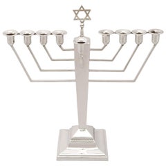 Sterling Silber Hanukkiah / Menora:: Vintage:: '1966