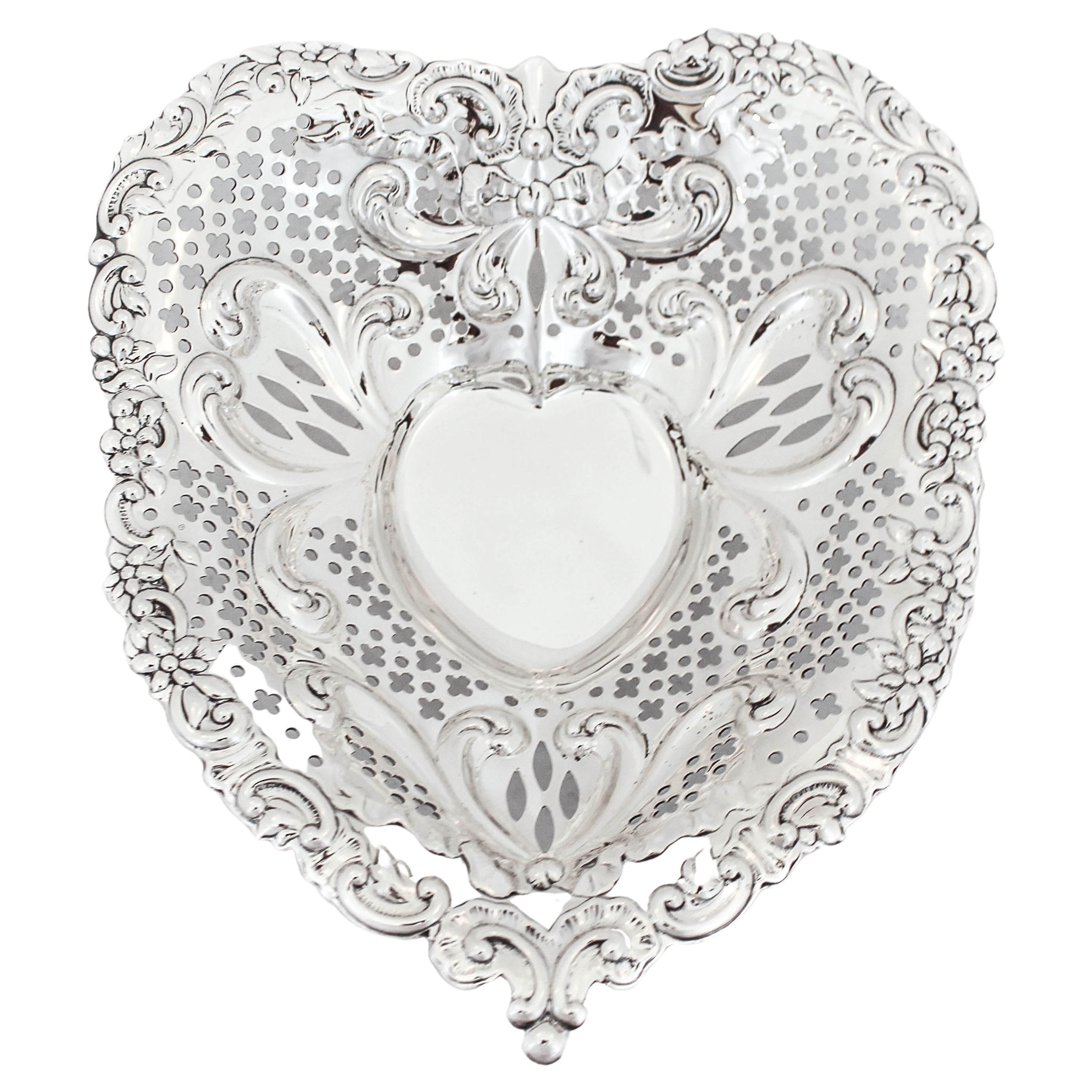 Sterling Silver Heart Dish