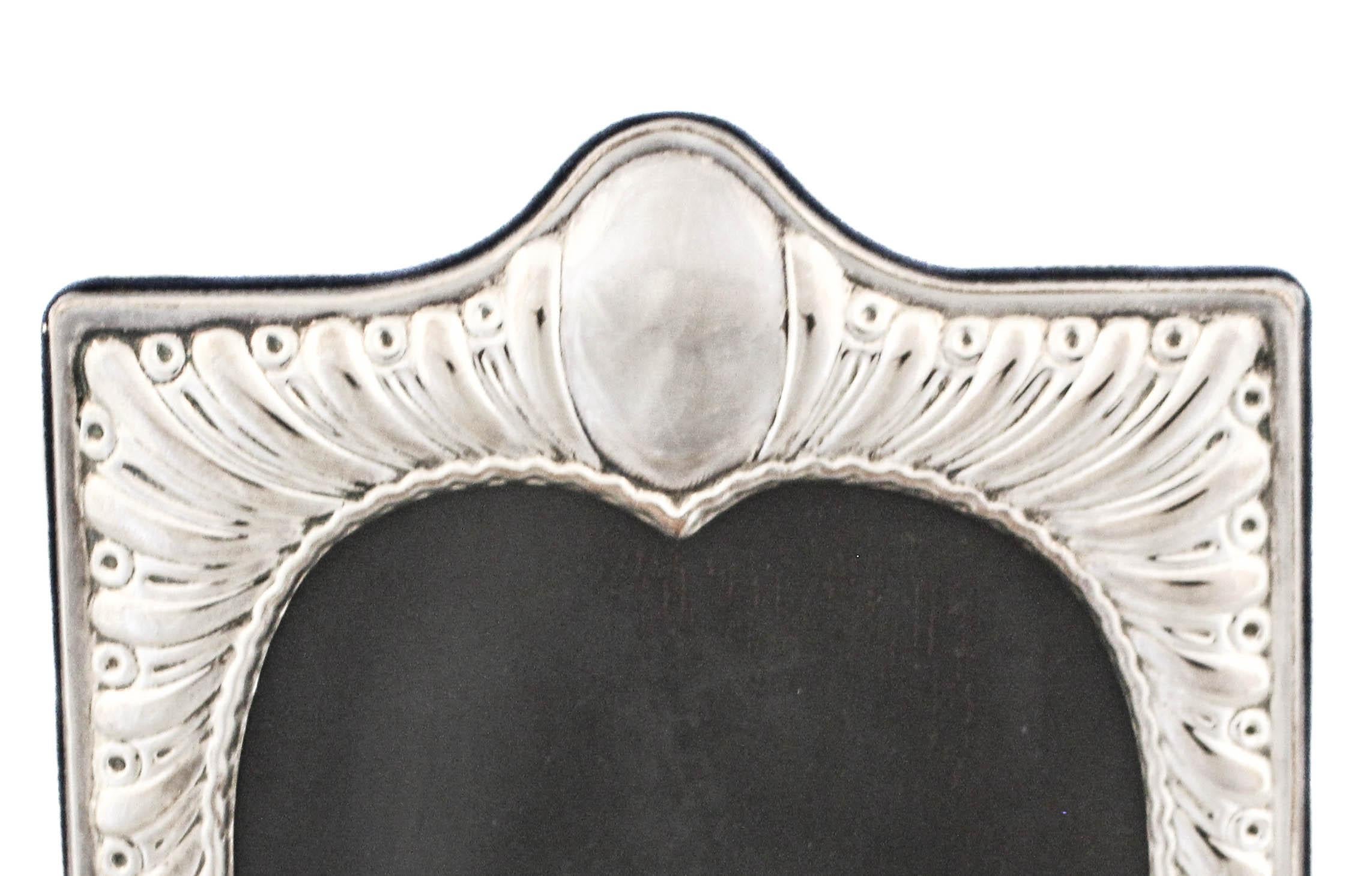 American Sterling Silver Heart Frame For Sale