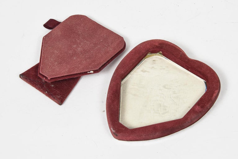 Sterling Silver Heart Shaped Picture Frame For Sale at 1stDibs