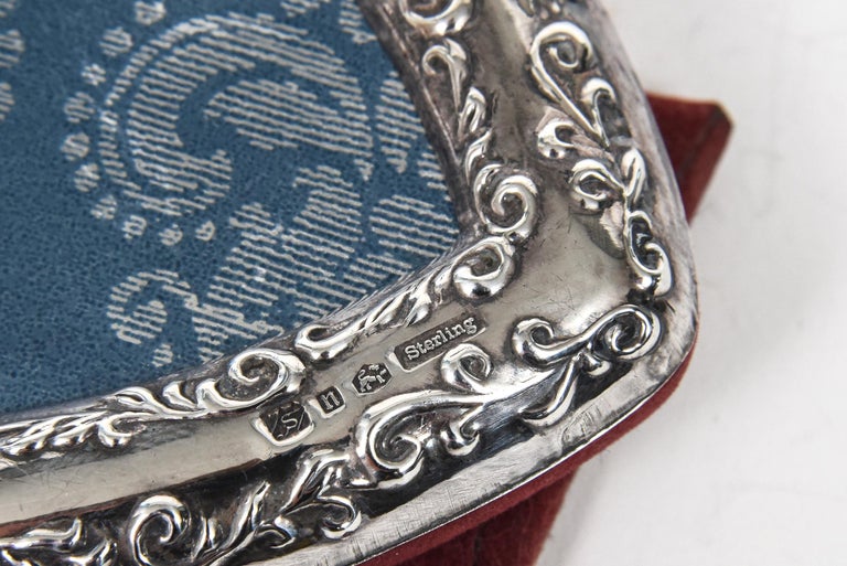 Sterling Silver Heart Shaped Picture Frame For Sale at 1stDibs