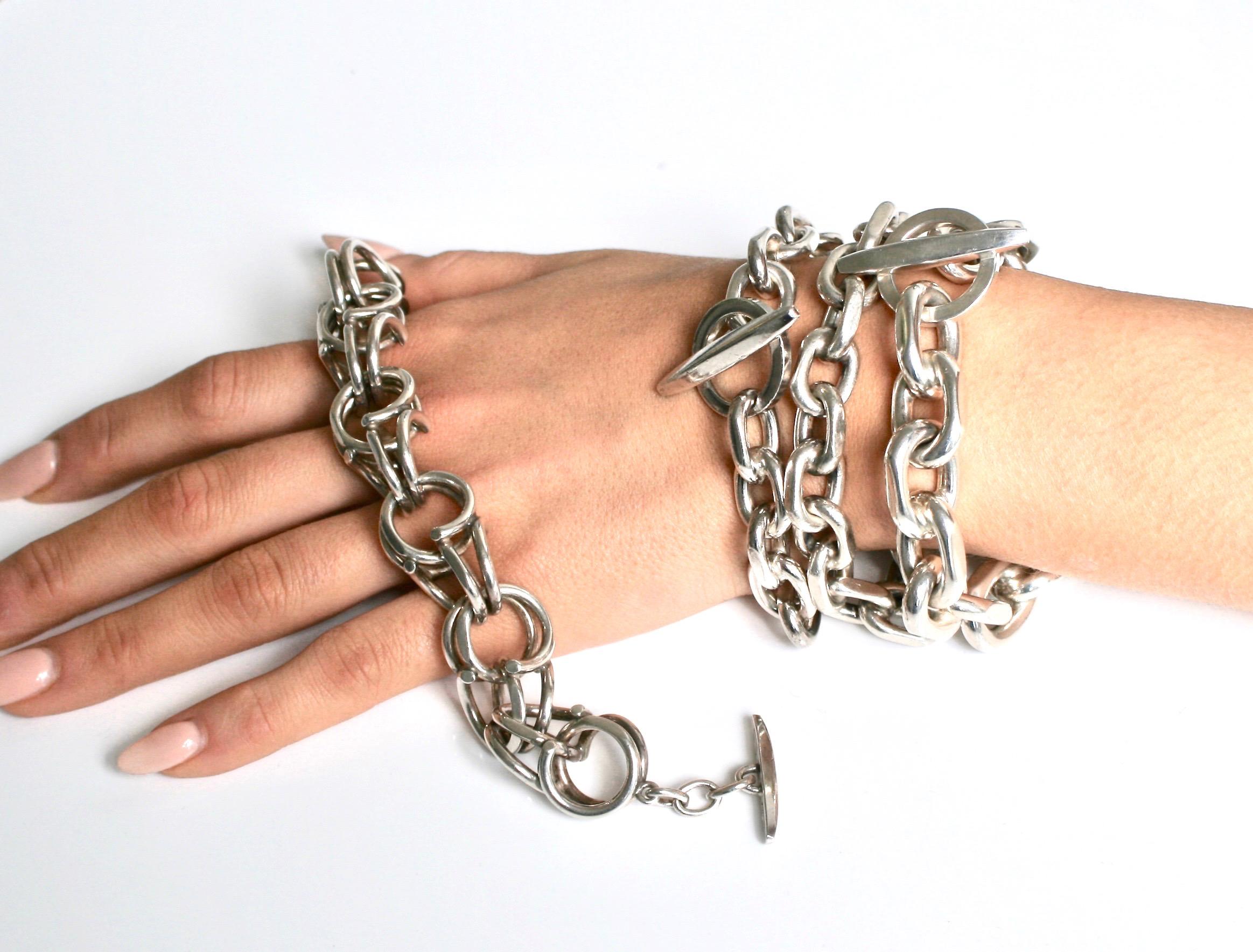 heavy chain bracelet