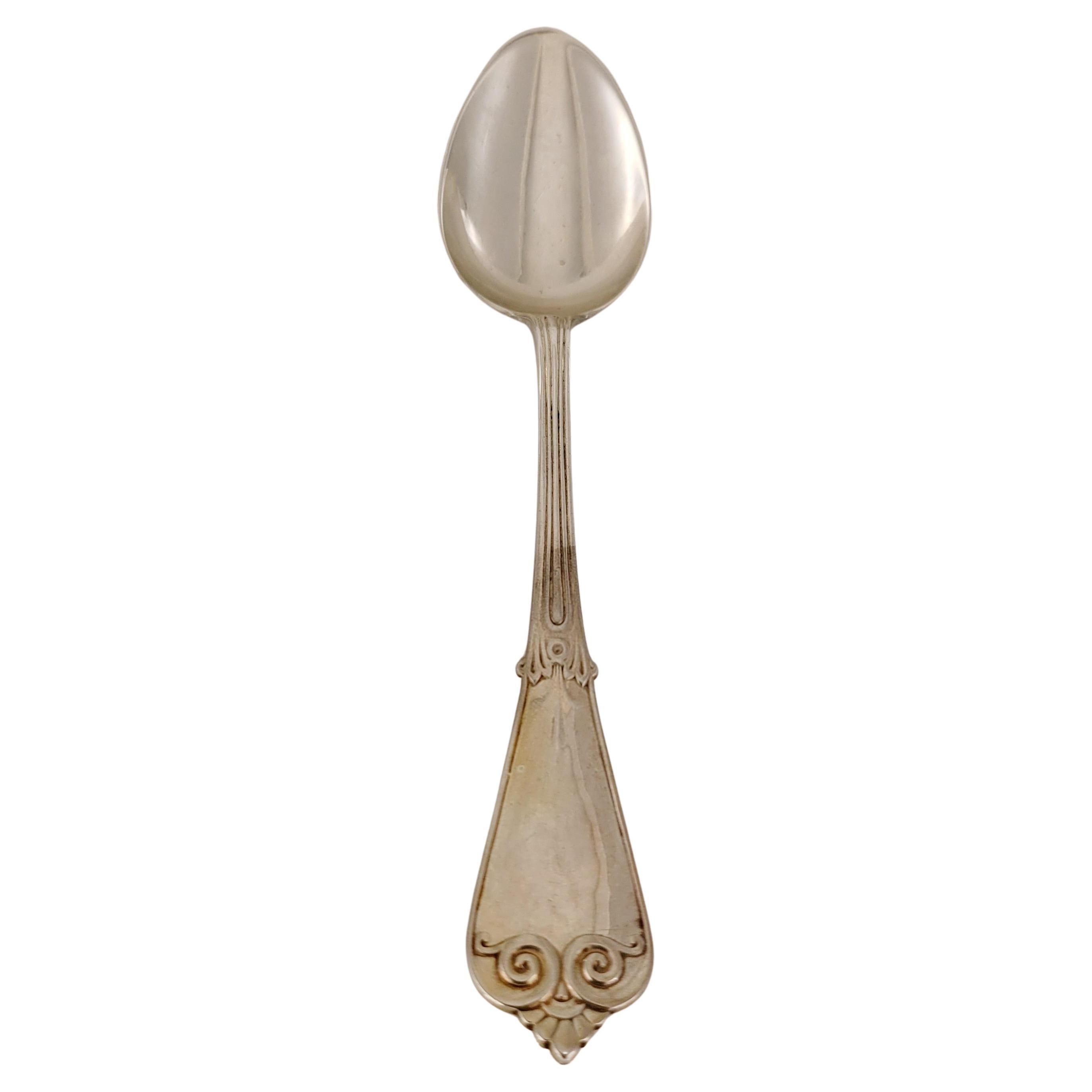 Sterling Silver Heavy Tiffany Co Pat 1869 Deco Spoon For Sale