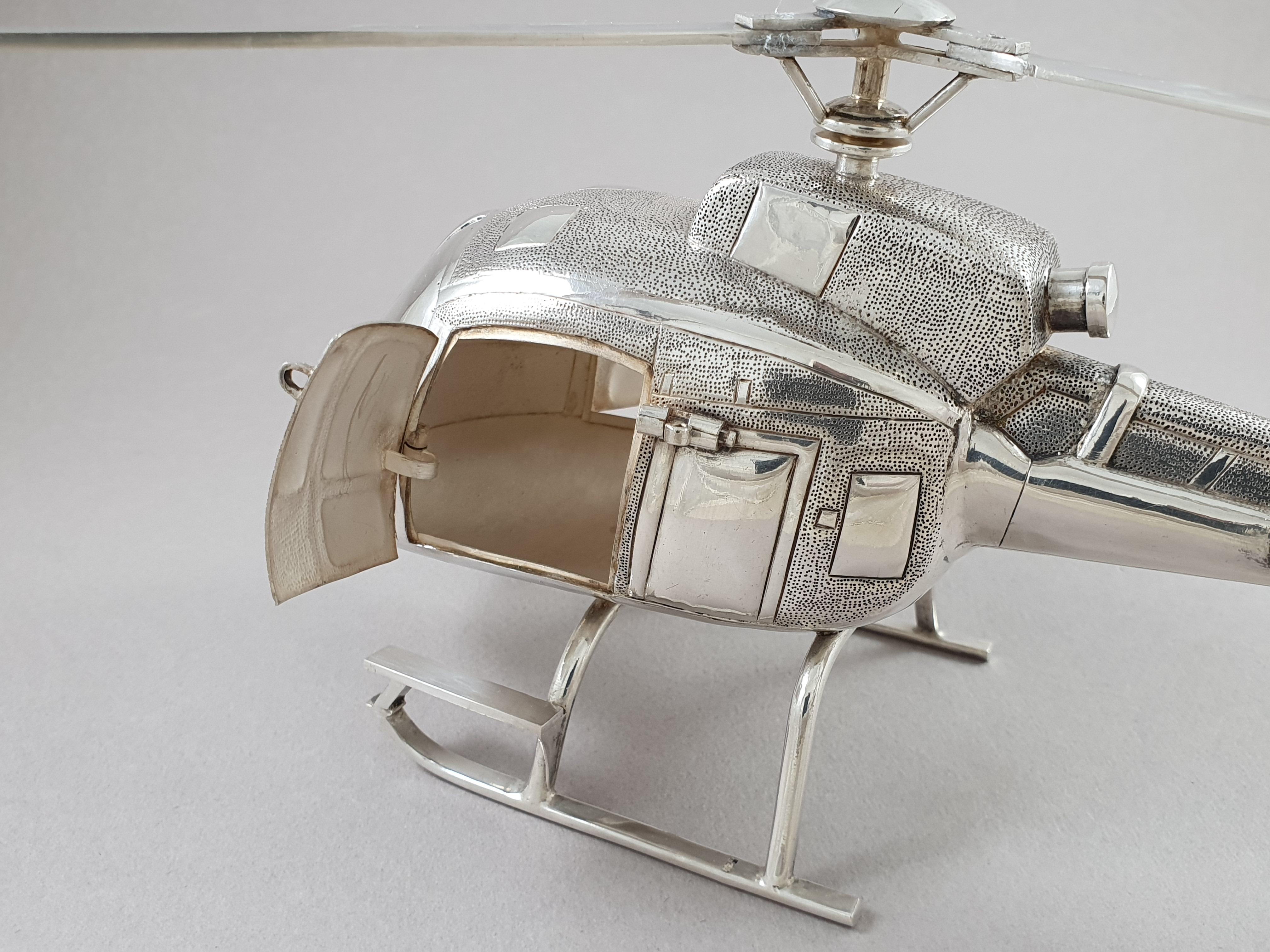 Sterling Silver Helicopter 1