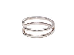 Sterling Silver Hermes Osmose Cuff Bracelet