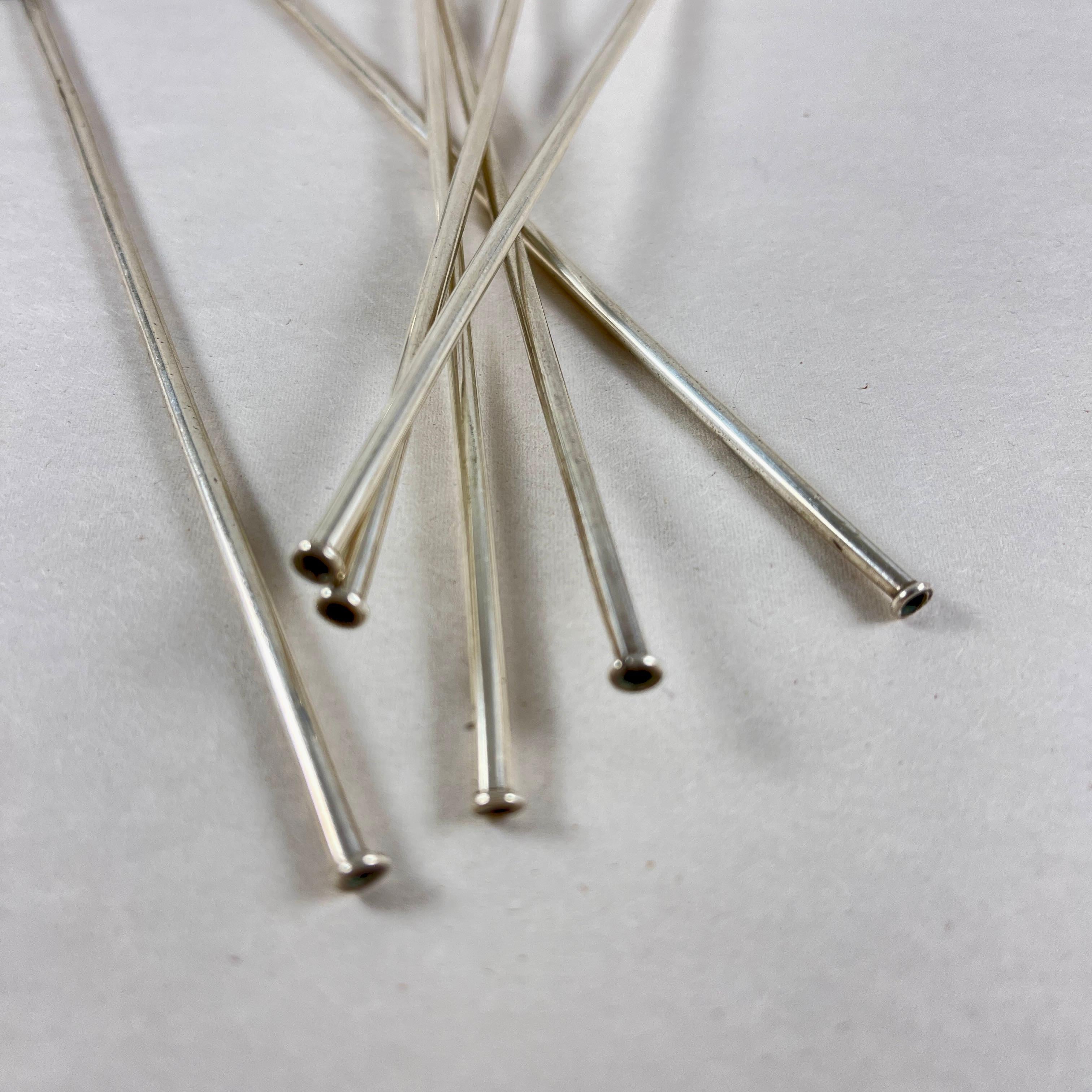 Sterling Silber Highball oder Eistee Blatt Schüssel Rühren Strohhalme, Satz von 6 im Zustand „Gut“ im Angebot in Philadelphia, PA