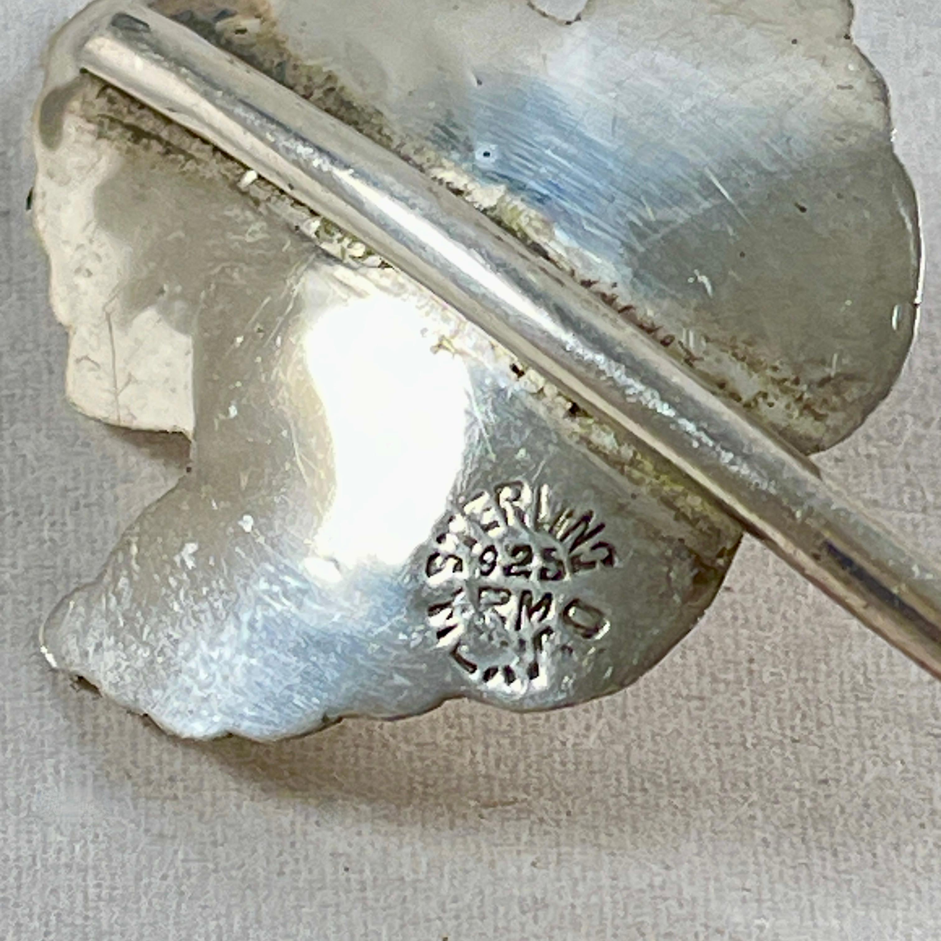 Sterling Silber Highball oder Eistee Blatt Schüssel Rühren Strohhalme, Satz von 6 im Angebot 1