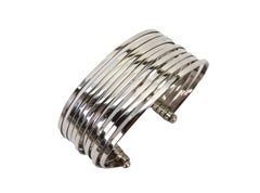 Sterling Silver HOB Multi Stack Cuff Bracelet