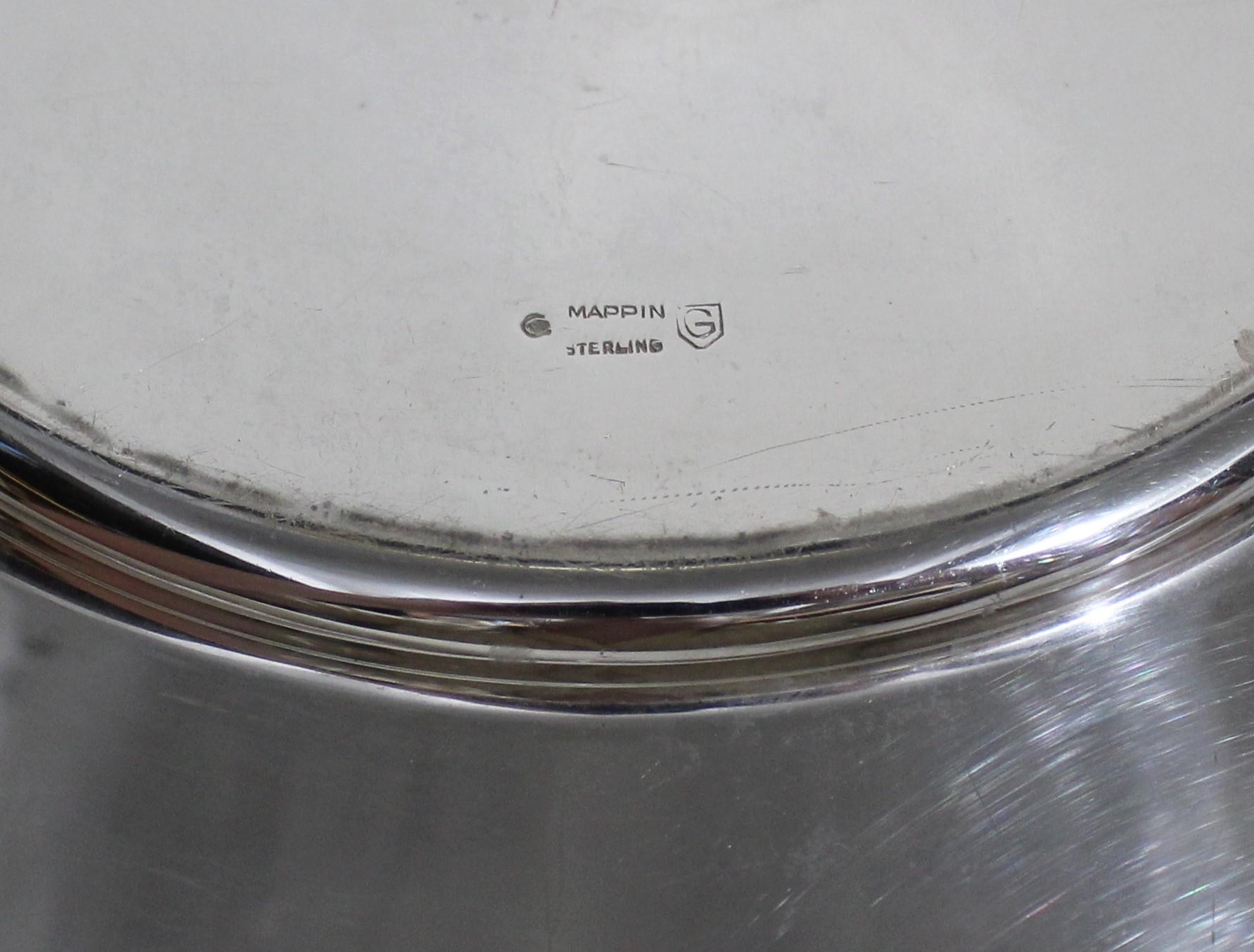 Canadian Sterling Silver Horse Racing Trophy Plate from Woodbine
