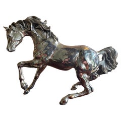 Sterlingsilber-Pferdskulptur