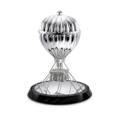 Sterling Silver Hot Air Balloon Chocolate Box