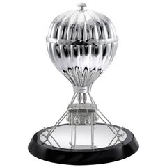 Sterling Silver Hot Air Balloon Chocolate Box