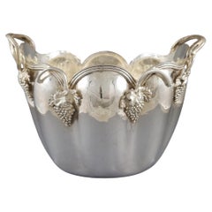 Cubitera de plata de ley Cubitera para champán Enfriador de vino