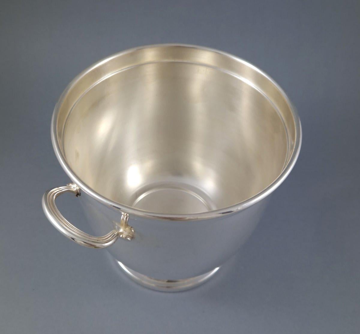 Sterling silver ice bucket finales del siglo XX en venta