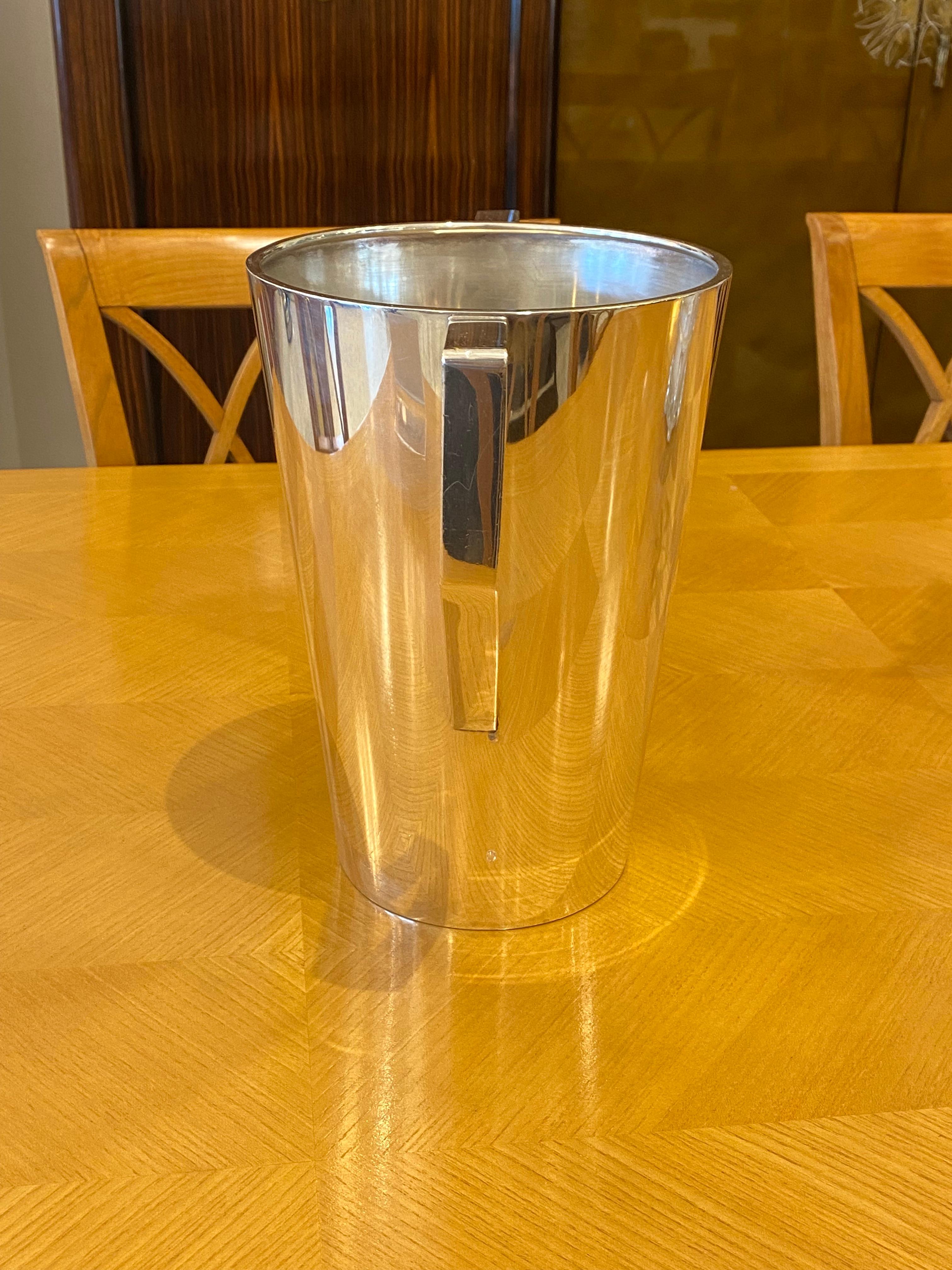 20th Century Art Deco Sterling Silver Ice Bucket